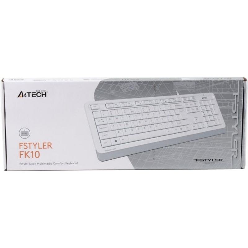Клавиатура A4tech FK10 White