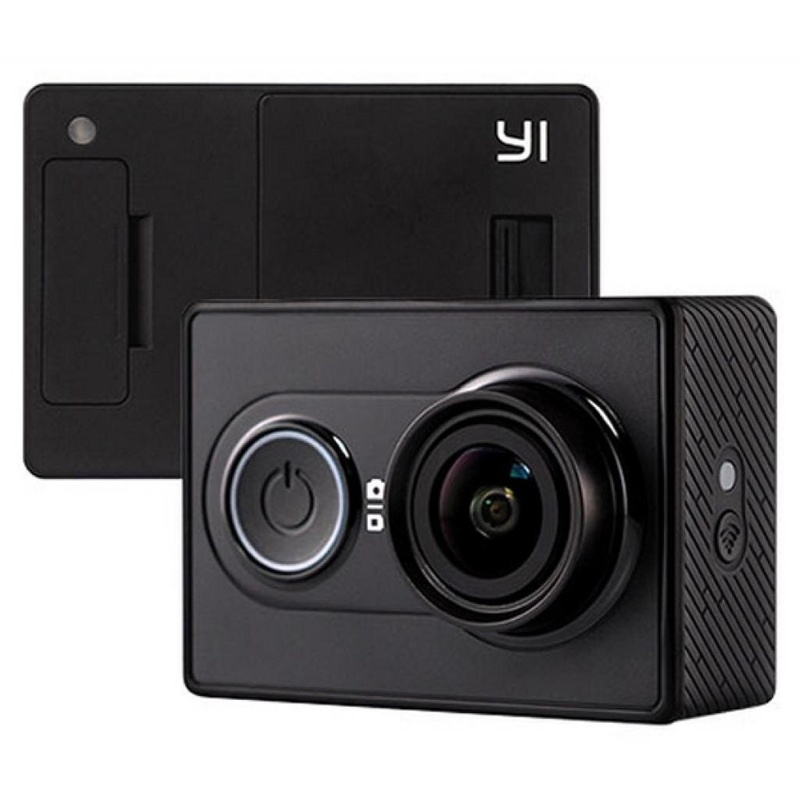 Экшн-камера Xiaomi Yi Sport Black Travel International Edition + Remote control (6926930100952)