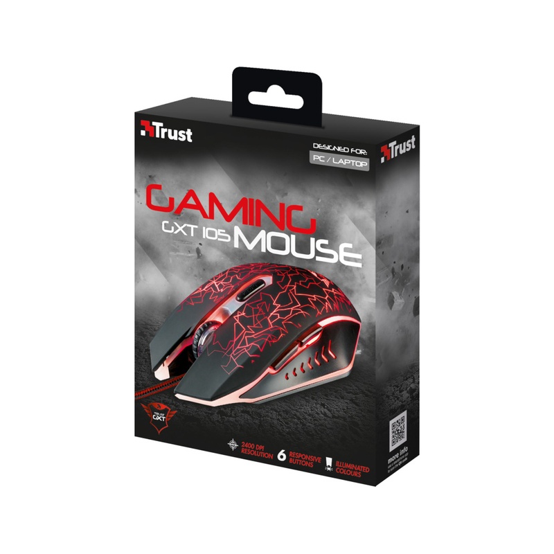 Мышка Trust GXT 105 Gaming Mouse (21683)
