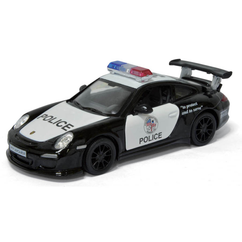 Машинка Kinsmart Porsche 911 GT3 RS (Police) 1:36 KT5352WP (поліція)