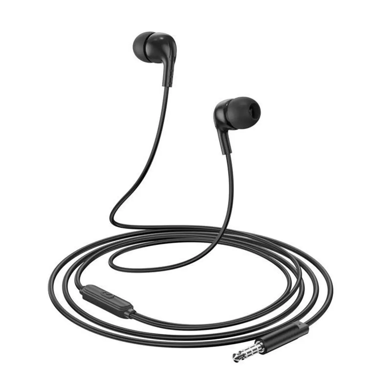 Наушники BOROFONE BM83 Craft universal earphones with mic Black (BM83B)