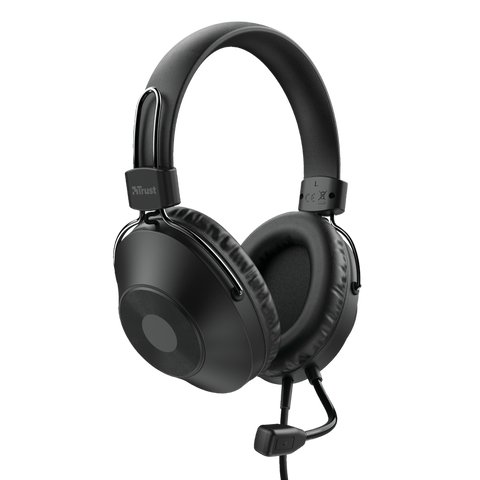 Наушники Trust Ozo Over-Ear USB Headset Black (24132) купить недорого в  Украине