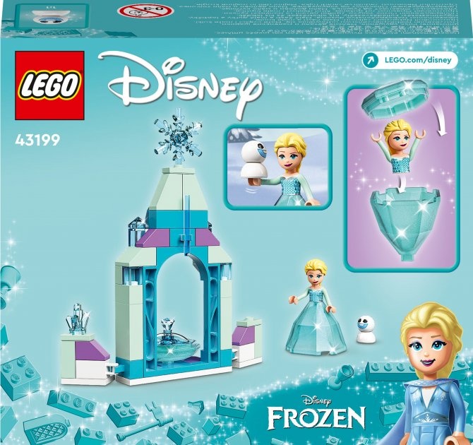 Конструктор LEGO Disney Princess Подвір'я палацу Ельзи 53 деталі (43199)