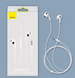 Наушники Baseus Encok H17 3.5mm lateral in-ear Wired Earphone White (NGCR020002)