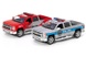 Машинка Kinsmart Chevrolet Silverado (Police/ Fire Fighter) 2014 1:46 KT5381WPR (полиция, пожежна)