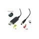 Кабель питания USB to DC 5.5x2.1mm 12V 1.0m Dynamode (DM-USB-DC-5.5x2.1-12V)