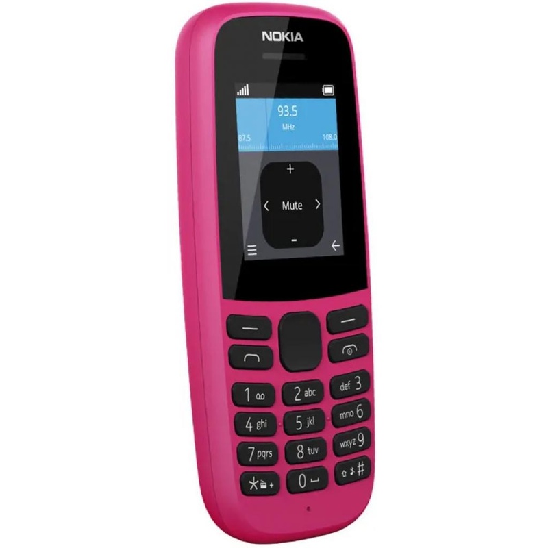 Мобильный телефон Nokia 105 DS 2019 Pink (16KIGP01A01), Розовый
