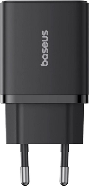 Сетевое зарядное устройство Baseus Cube Fast Charger C+U 30W EU Cluster Black (P10111404113-00)