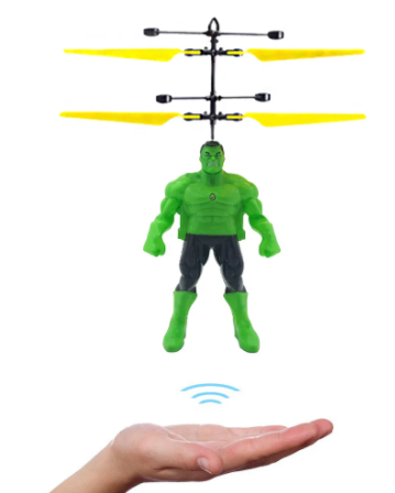Індукційна іграшка Hulk літає від руки 