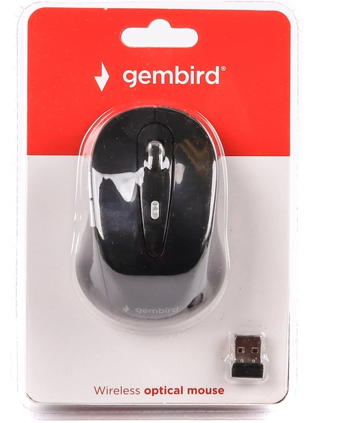 Беспроводная мышка Gembird MUSW-6B-01-B Black (MUSW-6B-01)