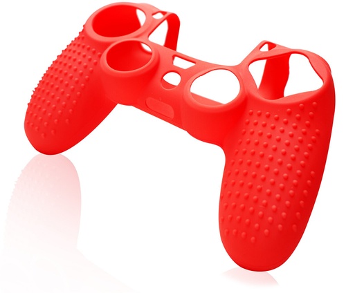 Силіконовий чохол NOMI Anti-slip для геймпада PS4 Red