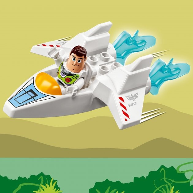 Конструктор LEGO DUPLO Disney Базз Рятівник і космічна місія 37 деталей (10962)