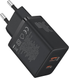 Сетевое зарядное устройство Baseus Cube Fast Charger C+U 30W EU Cluster Black (P10111404113-00)
