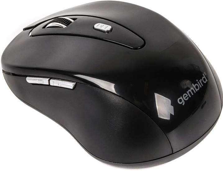 Беспроводная мышка Gembird MUSW-6B-01-B Black (MUSW-6B-01)