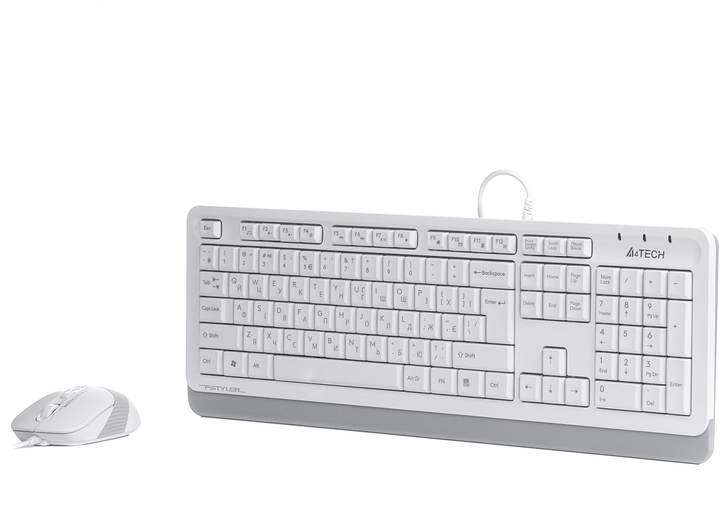 Комплект A4Tech F1010 White (4711421943307)