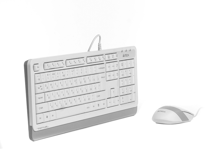 Комплект A4Tech F1010 White (4711421943307)