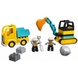 Конструктор LEGO Вантажівка і гусеничний екскаватор (10931)