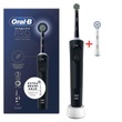 Электрическая зубная щетка Oral-B Braun Vitality Protect X Clean D103 Black + дополнительная насадка для щетки (D103.413.3)