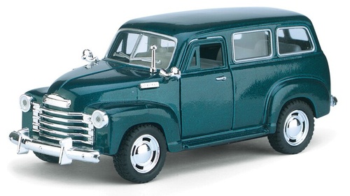 Машинка Kinsmart Chevrolet Suburban Carryall 1950 1:36 KT5006W