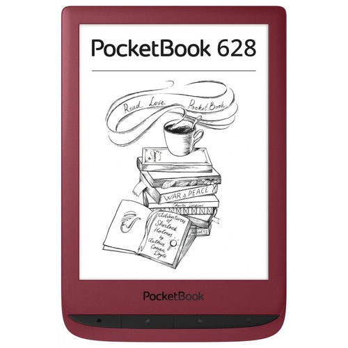 Електронна книга Pocketbook 628 Touch Lux5 Ruby Red (PB628-R-CIS)
