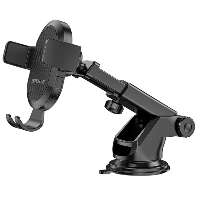 Держатель для мобильного BOROFONE BH39 Amazing bay one touch center console car holder Black