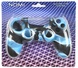 Силиконовый чехол NOMI для геймпада PS4 Black-Blue, Синий