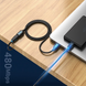 Кабель Vention USB 2.0 A Male to A Female Extension Cable 1.5M black PVC Type (CBIBG)