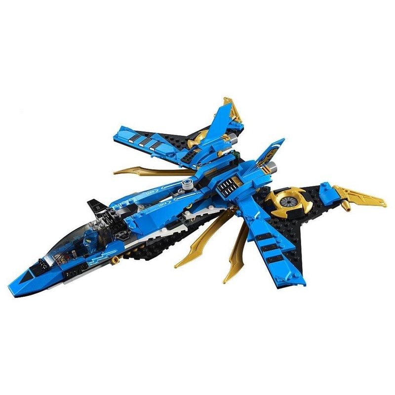 Конструктор LEGO NINJAGO Штормовой истребитель Джея 490 деталей (70668)