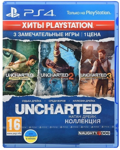 Игра PS4 Uncharted 2: Among Thieves (Б.У.)