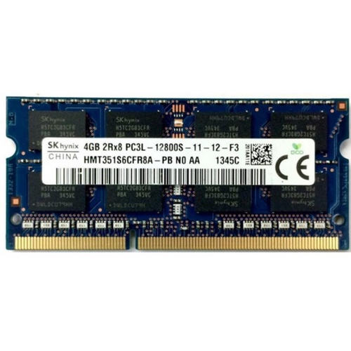 Модуль пам'яті для ноутбука SoDIMM DDR3L 4GB 1600 MHz Hynix (HMT351S6CFR8A-PB)