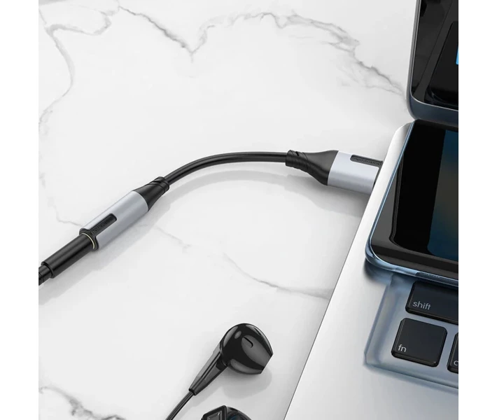 Звуковая карта адаптер BOROFONE BV19 Creator external sound card USB to 3.5mm Black (6941991108358)