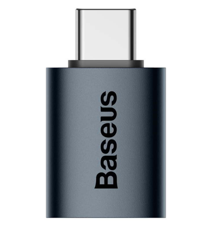 Адаптер Baseus Ingenuity Series Mini OTG Adaptor Type-C to USB-A 3.1 Blue (ZJJQ000003)