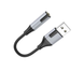 Звуковая карта адаптер BOROFONE BV19 Creator external sound card USB to 3.5mm Black (6941991108358)