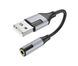 Звуковая карта адаптер BOROFONE BV19 Creator external sound card USB to 3.5mm Black (6941991108358)