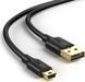 Кабель UGREEN USB 2.0 A Male to Mini 5 Pin Male Cable 3m (Black)