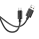 Кабель HOCO X88 Gratified charging data cable for Micro Black (6931474783325)