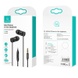 Наушники Usams EP-46 Mini 3.5mm In-Ear Earphone 1.2m Black (HSEP4601)