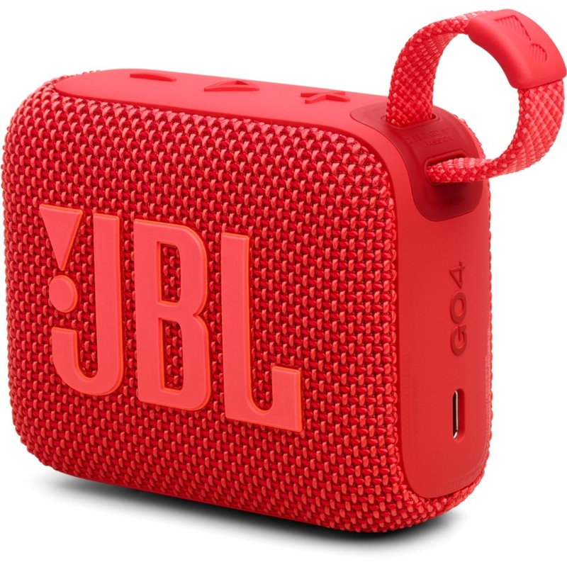 Акустична система JBL Go 4 Red (JBLGO4RED), Червоний