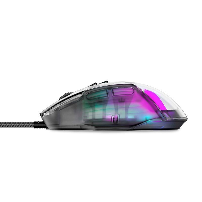 Игровая мышь проводная HAVIT HV-MS1011SE USB Transparent Black