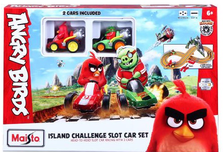 Гоночная трасса - кольцевая "восьмерка" Angry Birds Maisto 82505