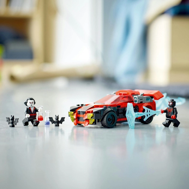 Конструктор LEGO Super Heroes Майлз Моралес проти Морбіуса 220 деталей (76244)