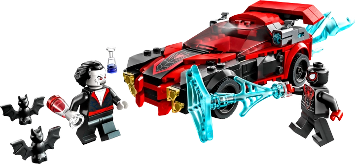 Конструктор LEGO Super Heroes Майлз Моралес проти Морбіуса 220 деталей (76244)