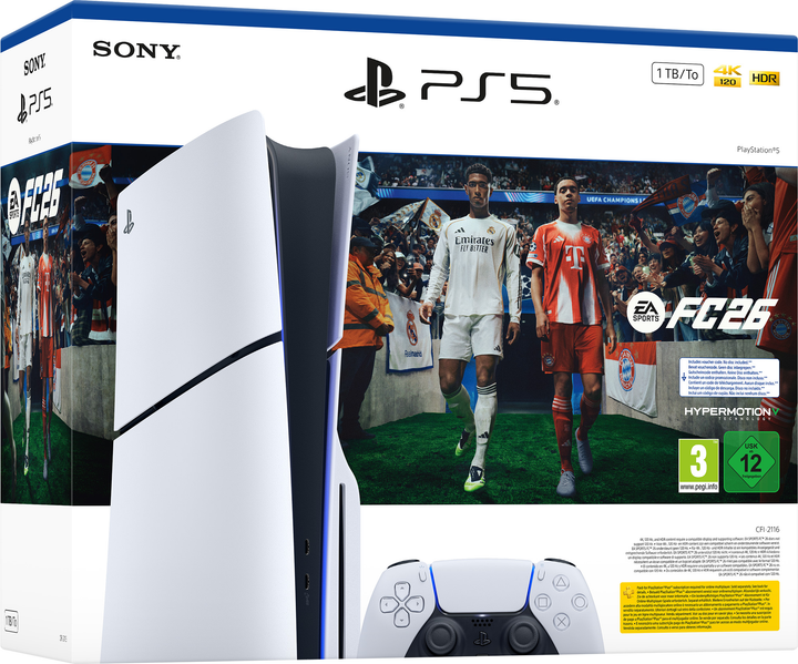Ігрова консоль PlayStation 5 Slim 1TB EA SPORTS FC 26 Bundle (1000049854)