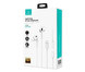 Наушники Usams SJ453 EP-41 Lightning In-ear Earphone 1.2m White (SJ453HS01)