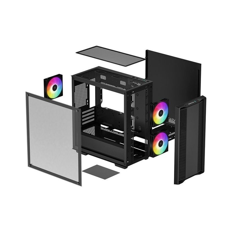 Корпус для ПК Deepcool CC360 ARGB (R-CC360-BKAPM3-G-1)