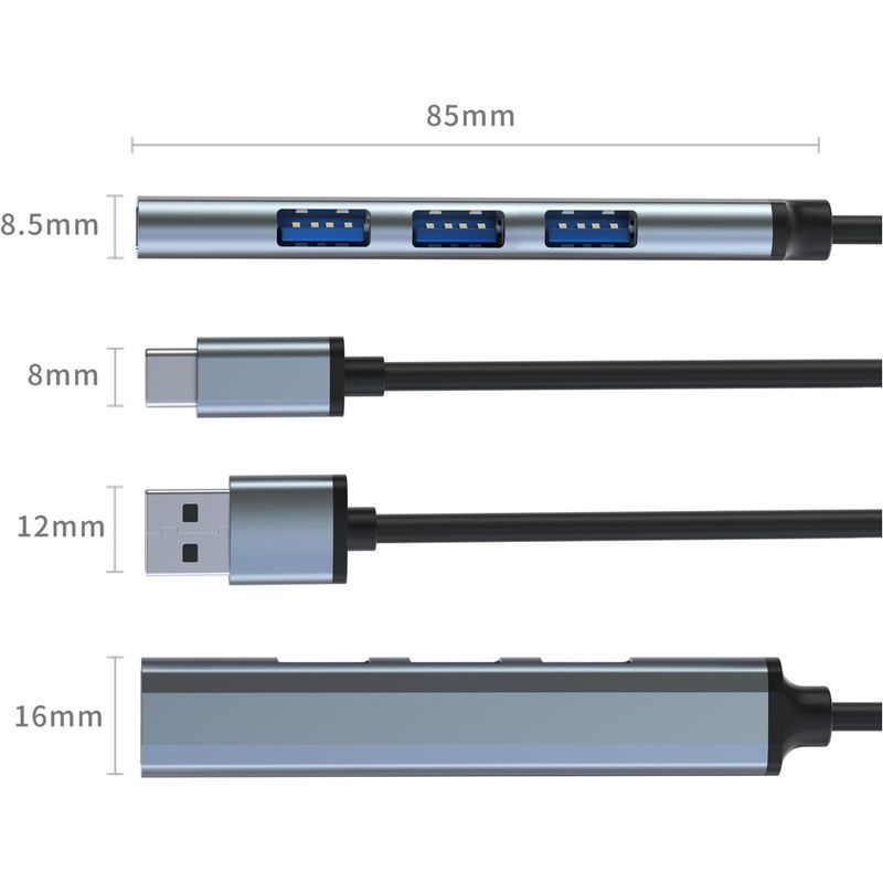 USB-хаб Dynamode DM-UH-312
