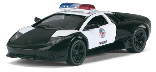 Машинка Kinsmart Lamborghini Murcielago LP640 (Police) 1:36 KT5317WP (полиция)