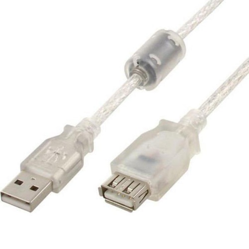 USB подовжувач 1.8m Cablexpert USB 2.0 AM/AF Cablexpert (CCF-USB2-AMAF-TR-6)
