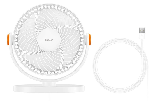 Настільний вентилятор Baseus Serenity Desktop Fan White (ACYY000002)