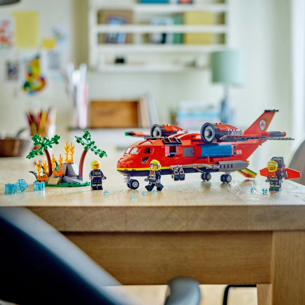 Конструктор LEGO City Пожежний рятувальний літак 478 деталей (60413)